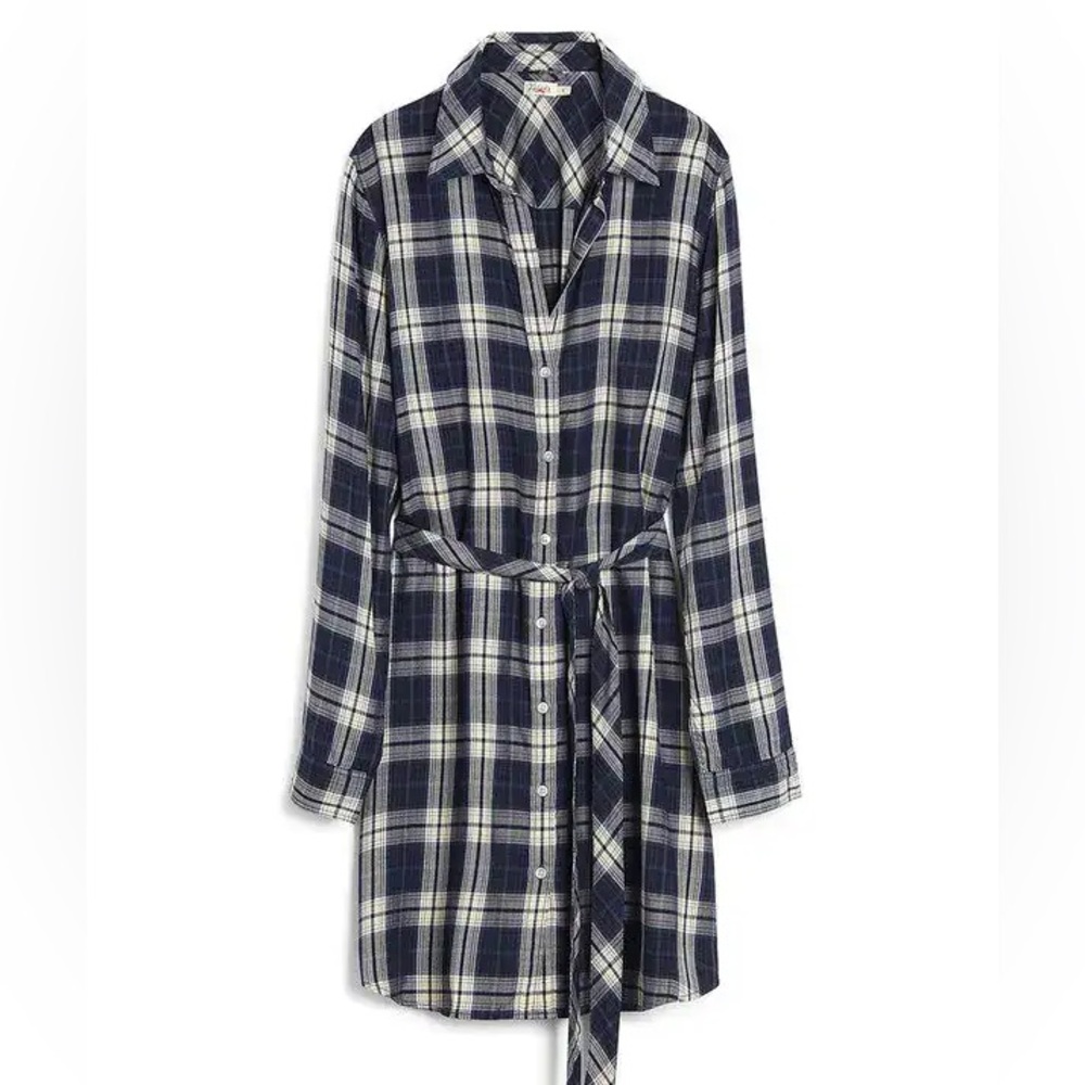 🔥Flannel shirt dress